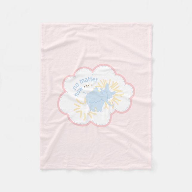 Manta Polar Dr. Seuss Horton | No Matter How Small (Anverso)