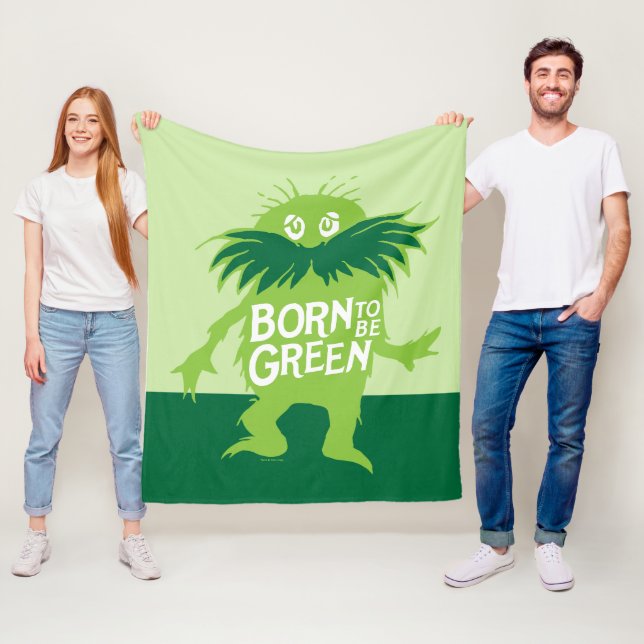 Manta Polar Dr. Seuss | Lorax - Nacido Para Ser Verde (In situ)