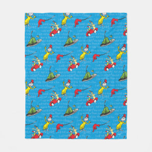 Manta Polar Dr. Seuss Patrón de libro de cuentos de Huevos V