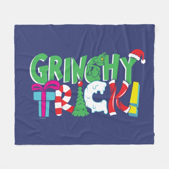 Manta Polar Dr. Seuss | Truco Gruñón (Frente (Horizontal))