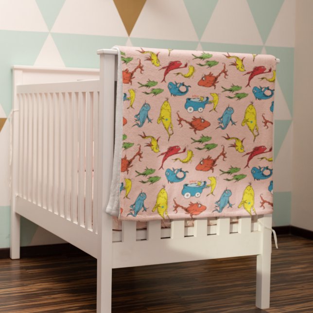 Manta Polar Dr. Seuss | Un Patrón Pescado Dos Peces (Subido por el creador)