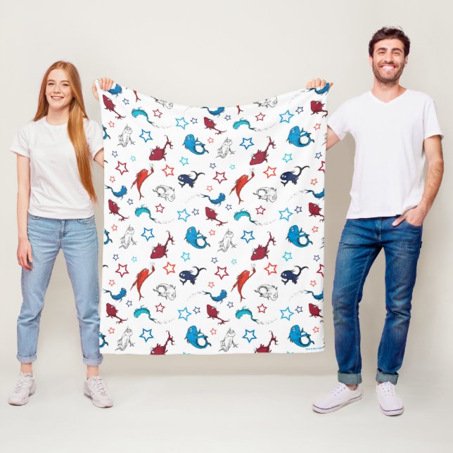 Manta Polar Dr. Seuss | Un pez dos peces patrón de estrella (In situ)