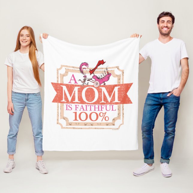 Manta Polar Dr. Seuss | Una mamá es 100% fiel (In situ)