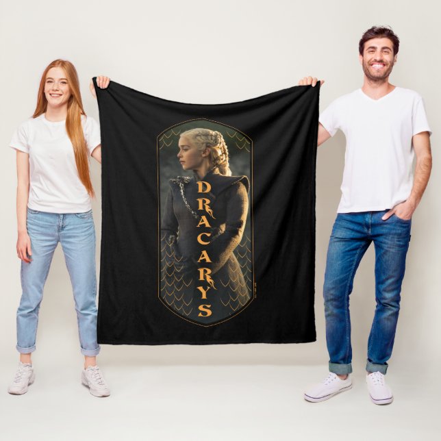 Manta Polar "Dracarys" Daenerys Targaryen Graphic (In situ)