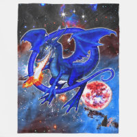 Dragón cósmico azurita