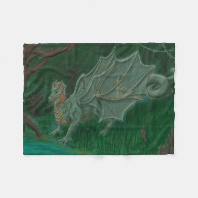 Manta Polar Dragón de pantano (Frente (Horizontal))