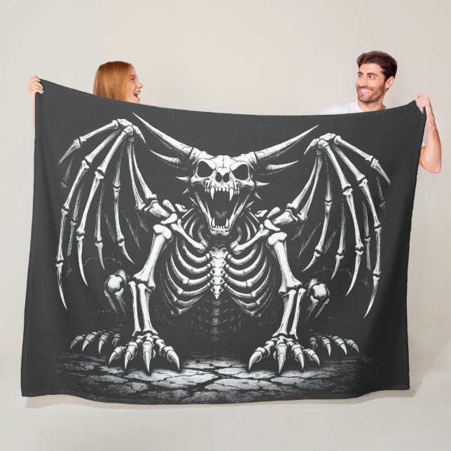 Manta Polar Dragón Esqueleto por BurnsInHell (In situ)