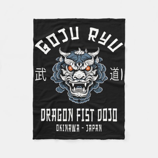 Manta Polar Dragon Fist Dojo Goju Ryu Karate  (Anverso)