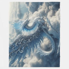Manta Polar Dragón impresionante rodeado de nubes