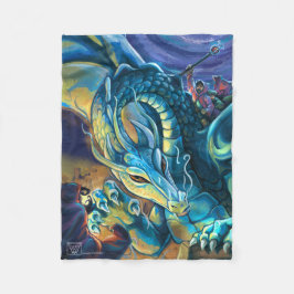 Manta Polar Dragon Rider Poster