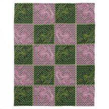 Dragones Peridot y Quartz Rosa