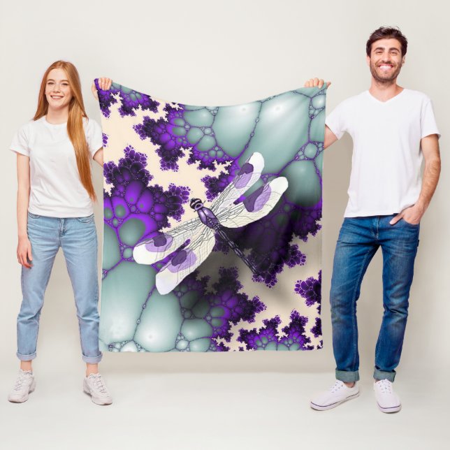 Manta Polar Dragonfly púrpura (In situ)