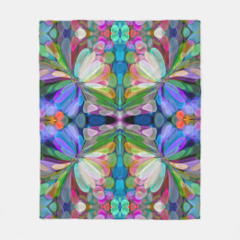 Manta Polar Dragonfly Wildflower Garden Abstract Floral