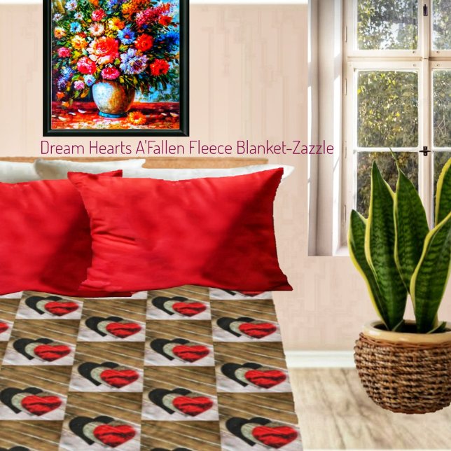 Manta Polar Dream Hearts A' Fallen (Subido por el creador)