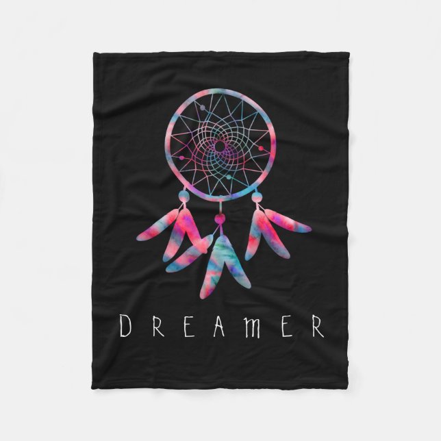Manta Polar Dreamer Watercolor Dream Catcher (Anverso)