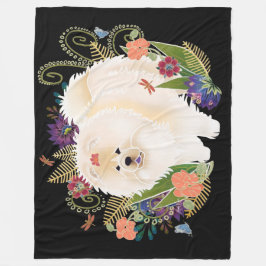 Manta Polar DREAMY CREAMY crema de vaca