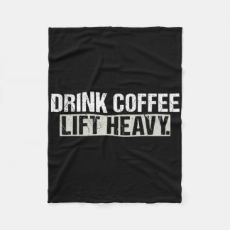 Manta Polar Drink Coffee Lift Heavy Funny Weightlifting Fitnes