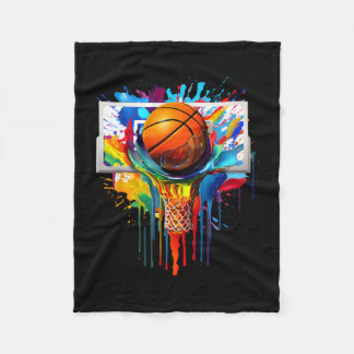 Manta Polar Drip Sketll Paint Splash Dripping Sketll Slam Dunk
