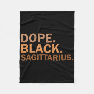 Manta Polar Drogas Sagitario Negro Melanina Africano Zodiaco S