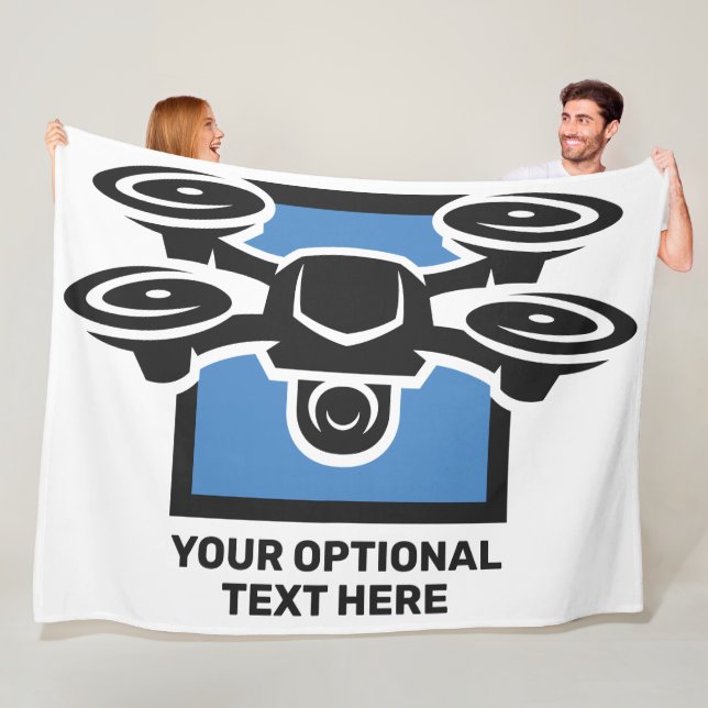 Manta Polar Drone de texto de personalizado (In situ)