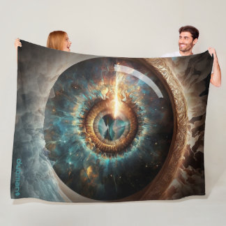 Manta Polar Dubman Designs: Ojo de Dios, Río de Esperanza