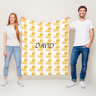 Manta Polar Duck Lovers Fleece Blanket