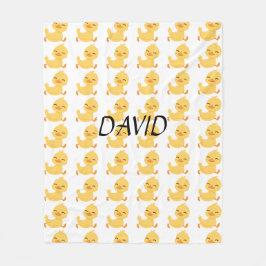 Manta Polar Duck Lovers Fleece Blanket