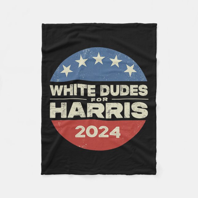 Manta Polar Dudes De Harris Kamala 2024 1 (Anverso)