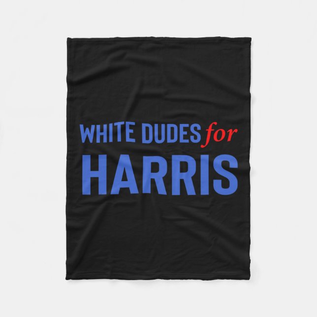Manta Polar Dudes Para Kamala Harris 10 (Anverso)