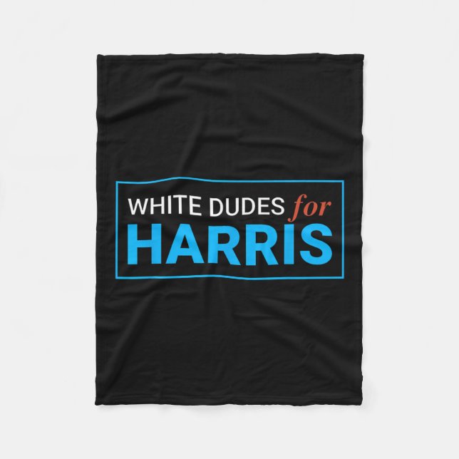 Manta Polar Dudes Para Kamala Harris 12 (Anverso)