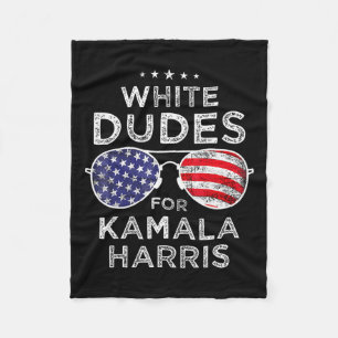 Manta Polar Dudes Para Kamala Harris Sungles Retro