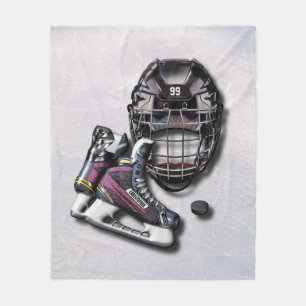 Manta Polar Duende malicioso del casco de los patines del
