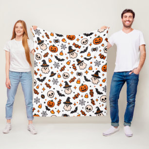 Manta Polar Dulces Fantasmas en Halloween