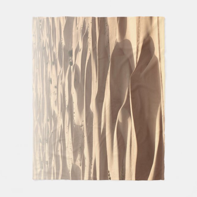 Manta Polar Dunas de Sandy Desert Road (Anverso)