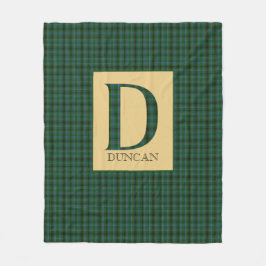 Manta Polar Duncan Tartan Monogram D