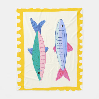 Manta Polar Dúo de Sardinas