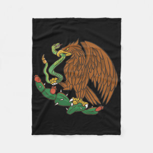Manta Polar Eagle Emblem México Bandera Mexicana Cinco De Mayo