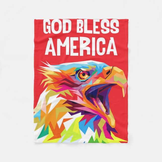 Manta Polar Eagle God Bless America (Anverso)
