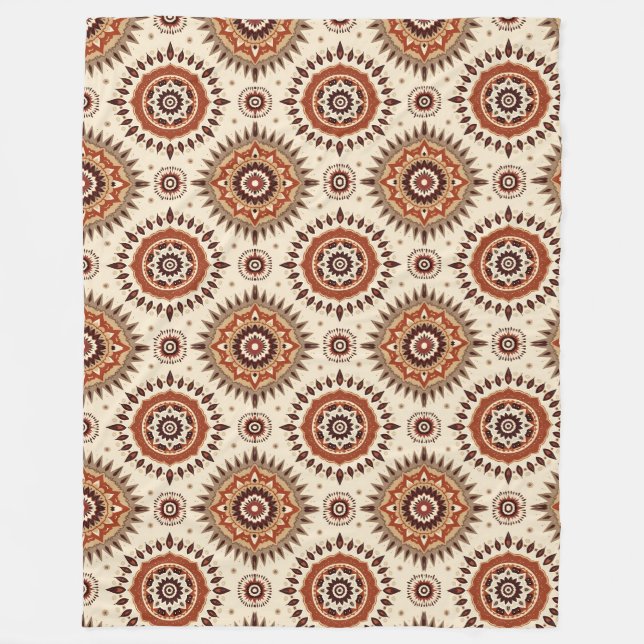 Manta Polar Earthen Radiance Mandala (Anverso)