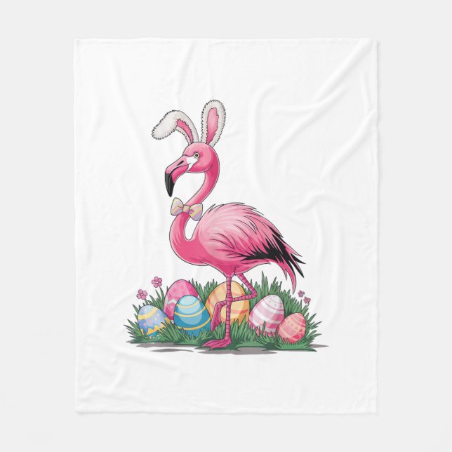 Manta Polar Easter Flamingo T-Shirt (Anverso)