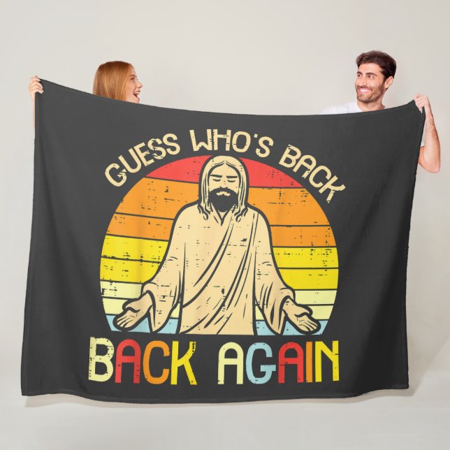 Manta Polar Easter Jesus Guess Whos Back Religious Christian (In situ)