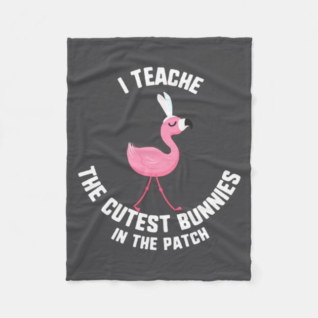 Manta Polar Easter Teach Cutest Bunnies Patch Illustration (Anverso)
