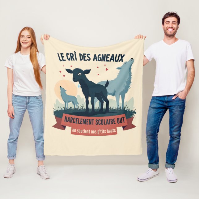 Manta Polar Écho contra la opresión - Insignia #BalanceTonTyra (In situ)