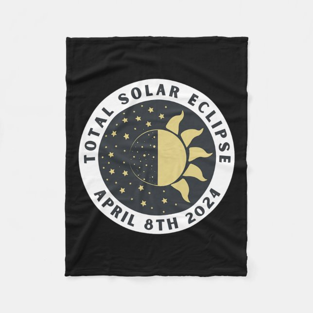 Manta Polar Eclipse - Eclipse solar total - Totalidad 2024 (Anverso)