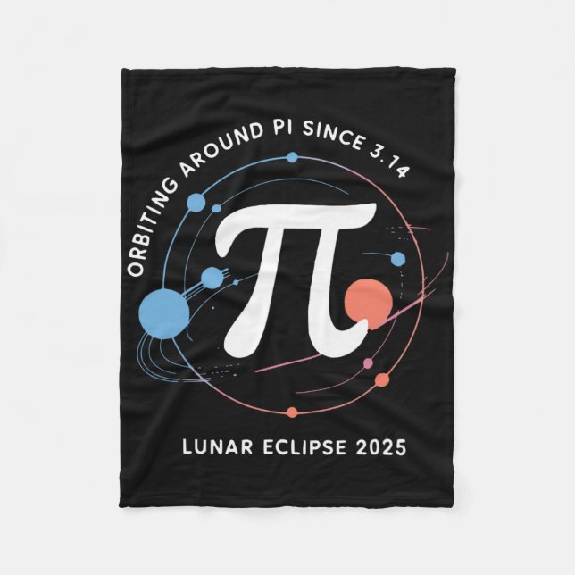 Manta Polar Eclipse lunar de Pi Day 2025 matemáticas cósmicas (Anverso)
