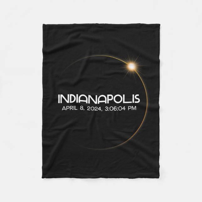 Manta Polar Eclipse solar 2024 Ciudad (Anverso)