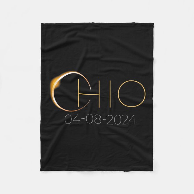 Manta Polar Eclipse solar 2024 Eclipse solar total Ohio (Anverso)