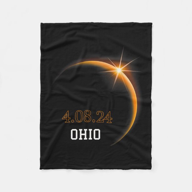 Manta Polar Eclipse solar 2024 Ohio Total Primavera 4.08.24 (Anverso)