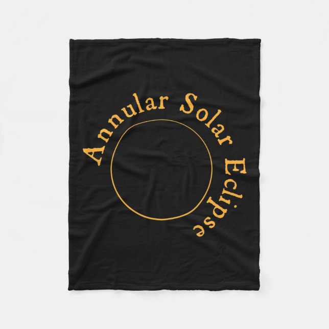 Manta Polar Eclipse solar anual (Anverso)