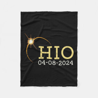 Manta Polar Eclipse solar de Ohio 2024 Totalidad Abril 8 Mujer